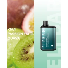 Одноразка Pod Elf Bar BC5000 Ultra 13 мл 5% Kiwi Passion Fruit Guava (Ківі + маракуя + гуава)